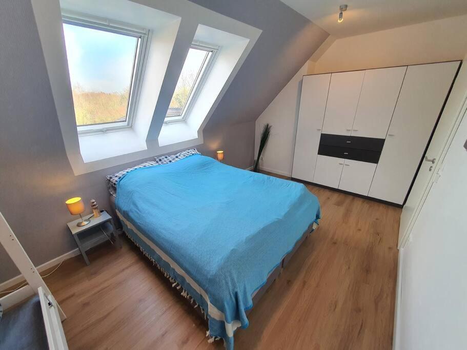 Kiel-Russee Familienwohnung, Lademoeglichkeit, Co2 Frei Εξωτερικό φωτογραφία